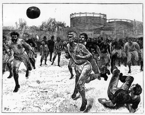 International football match between Anglo-Saxon countries
