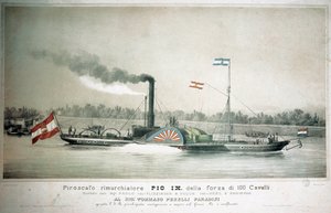 Italian Steamer Tug Pio IX
