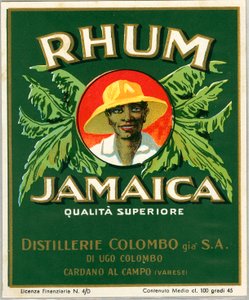 Jamaica rum alcohol advertisement