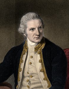 James Cook 1728-1779 - 19th century engraving by Unknown artist