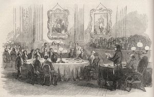 Jean-Jacques Berger (1790-1859) Prefect of the Seine, Proclaiming the Votes for the Empire to the Mayors of the Arrondissements, Paris