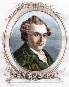 Jean Michel Sedaine. French dramatic author 1719-1797. by Unknown artist