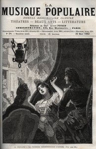Jean de La Fontaine at the Premiere Performance of the Opera 