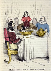 Jeffrey Hudson (1619-1682), dwarf of the Queen of England Henriette Marie of France (1609-1669)