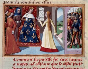 Joan of Arc Before King Charles VII
