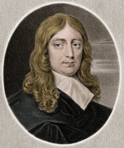 John Milton - engraving - 19th century by Unknown artist