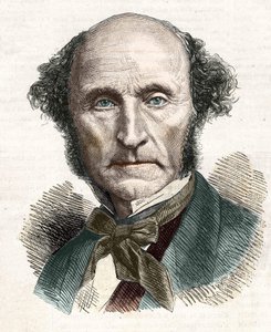John Stuart Mill (1806 - 1873), British Philosopher and Economist by Unknown artist