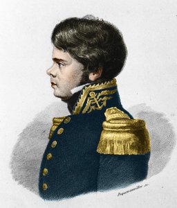 Jules Poret de Blosseville, French explorer, sailor and geographer (1802-1833) by Unknown artist