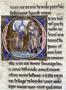 King Modreius. Manuscript: Conquest of the Saint Grail, written 717 years after the passion of our lord