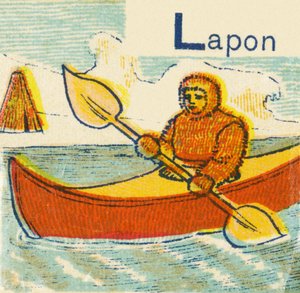 L as Lapon by Unknown artist