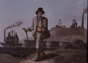 Labourer, early industrial revolution, early 19th century