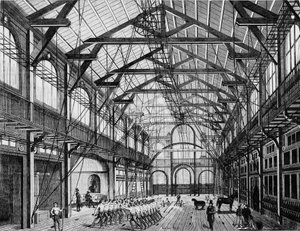 The Grand Gymnasium of the Rue des Martyrs (engraving) by Unknown artist