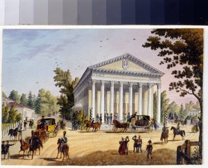 The Summer Theatre on Kamenny Island in Saint Petersburg (Album of Marie Taglioni)