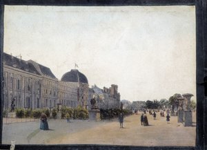 The Tuileries - in “Views of Paris for Panoptic Polyorama”, circa 1850 by Unknown artist