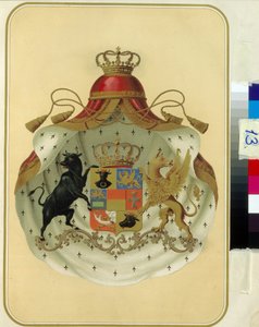 The Coat of Arms of The Masonic Grand Lodge of Sweden Norway