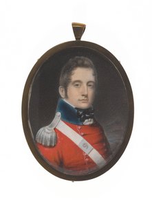 Lieutenant Charles Augustus Elderton, 9th Madras Native Infantry, 25 February 1811 by Unknown artist
