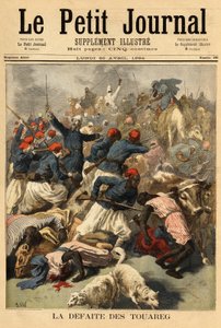 Lieutenant Colonel Joseph Joffre (1852-1931), commander of the French forces in Sudan, submitted on the 23rd of March 1894, the Tuareg tribes 