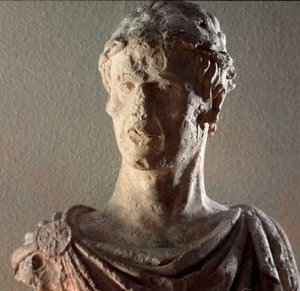 Limestone Bust of Emperor Frederic II of Hohenstaufen