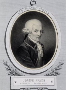 Locket Portrait of Musician Franz Joseph Haydn (1732-1809)