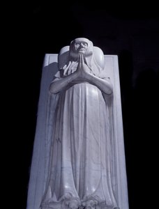 Lying of the Nun Blanche de France by Unknown artist