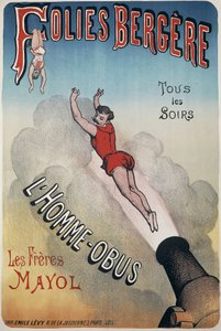 Magazines (Music Hall) - Folies-Bergere. Every Night the Man-Shell by Unknown artist