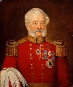 Major General Sir Abraham Roberts, Army Staff by Unknown artist
