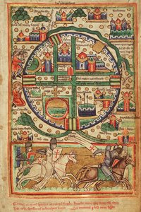 Map of Crusader Jerusalem by Unknown artist