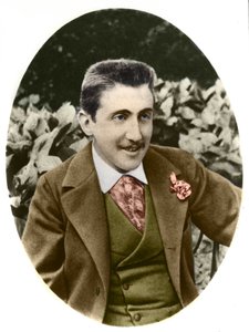 Portrait of Marcel Proust, French Writer, circa 1891