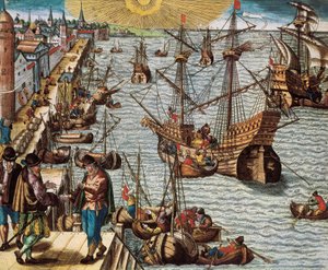 Maritime trade and trade with the Spanish Indes