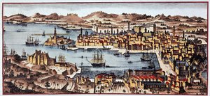 Marseille in 1680 by Unknown artist