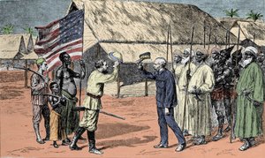 Meeting Between Sir Henry Morton Stanley and David Livingstone in 1871