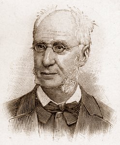 Members of the Academy Francaise in 1895: portrait of Emile Ollivier (1825-1913), French politician by Unknown artist