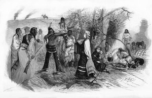 Miss Josephine Meeker, taken prisoner with her mother by the American Indian revolts in 1880