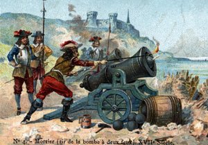 Mortar in the 18th century