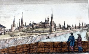 Moscow, the Moscova by Unknown artist