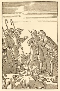 Mountain Delectable They Now Ascend from The Pilgrims Progress From This World, To That Which Is To Come by John Bunyan (1628-1688) by Unknown