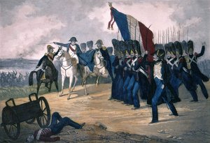 Napoleon I in Waterloo on June 18, 1815 by Unknown artist