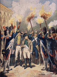 Napoleon and his army, in December 1805, the eve of Austerlitz