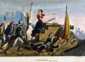 Napoleonic Wars: The Siege of Zaragoza, 1808 (Private Collection, Milan)