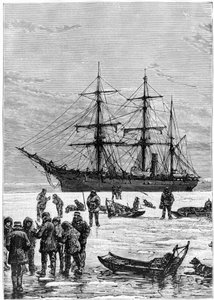 Nares Georges S., A voyage to the polar sea, Paris: Hachette
