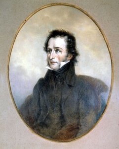 Niccolo Paganini. Watercolour. Scala Museum, Milan