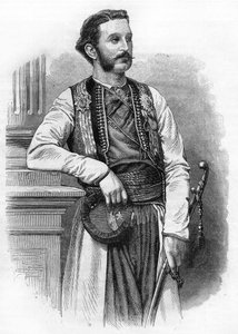 Nicholas I (1841-1921), in 1869. Prince of Montenegro then King of Montenegro