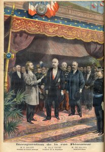 Opening of the Rue Reaumur, Paris by Unknown Artist