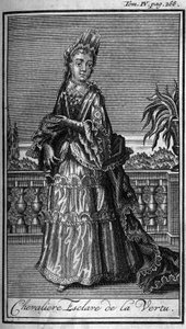 Orders of Knight. Chevaliere Escalave of Virtue in Austria in the 17th century. In 