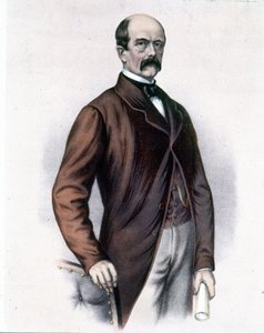Otto, Prince von Bismarck, German statesman. by Unknown artist