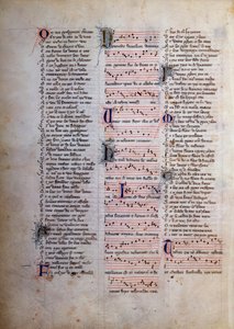 Page of songs, lyrics and music