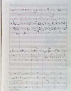 Page of the Sheet Music for Waverley Opus 1, Overture by Unknown artist