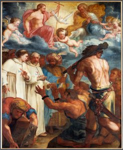 The Holy Trinity and the redemption of Christian slaves by the Trinitarians by Unknown artist