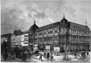 Paris 1872: New shops, 