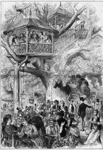 Party in Sceaux Park in 1873.